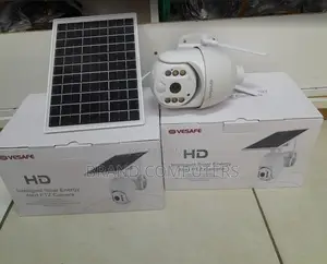 Ubox 4g Solar CCTV Camera With Sim Slot PTZ 1080p, 4mp