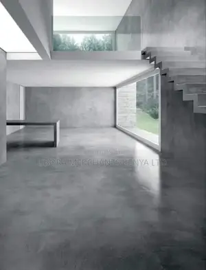 Microcementing Dark Grey Flooring Wall