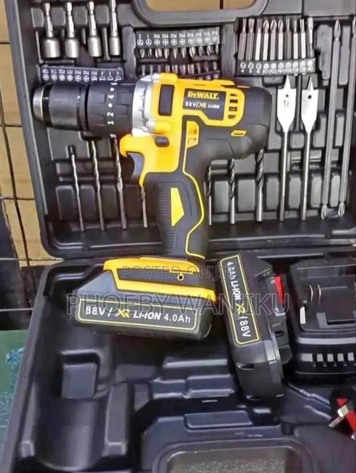Cordless Dewalt Drill 88v