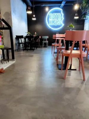 Sleek Microcement Flooring Solution for Hotels Restaurants