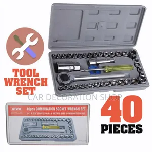 40pcs Multifunctional Auto Repair Kit Toolbox