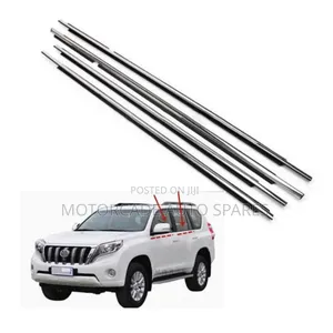 Landcruiser Prado Fj 150 Door Chrome Weather Strips Moulding