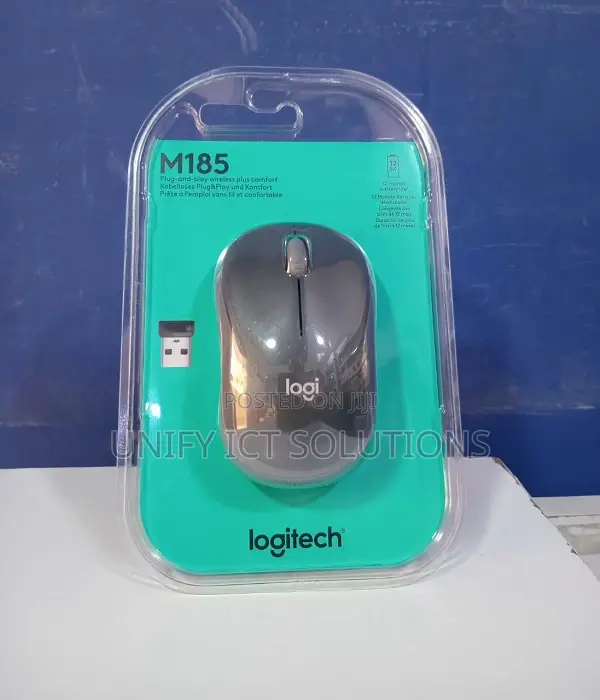 Logitech M185 Mouse/ Logitech Wireless Mouse M185 Black