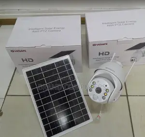 Ubox 4g Simcard Solar Outdoor Camera With Colored Vision