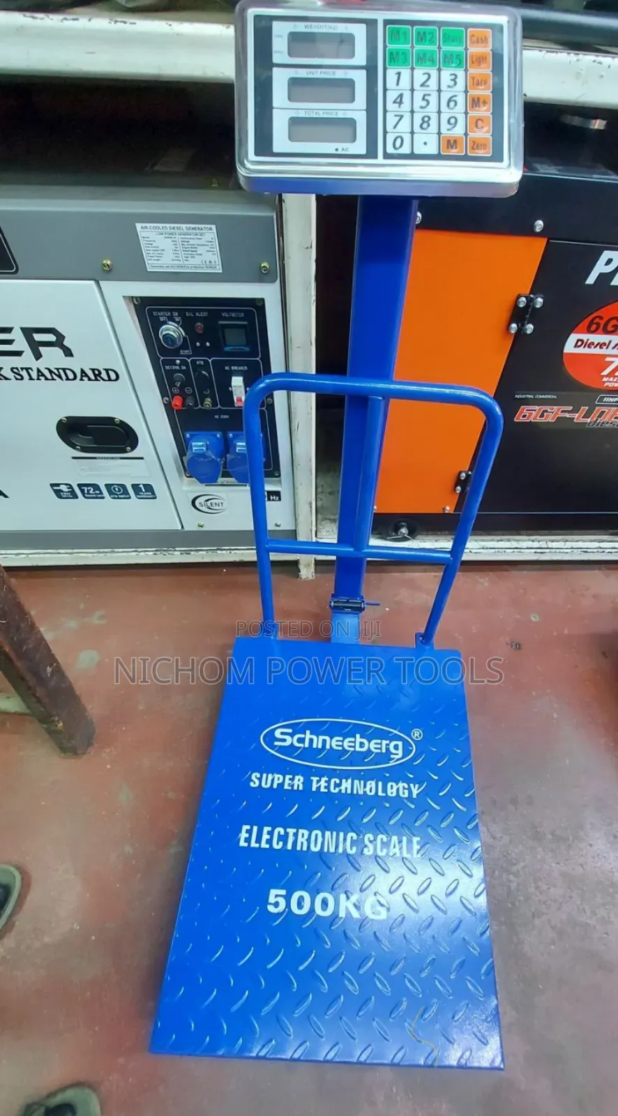 Schneeberg 500kg Platform Scale/500kg Digital Weighing Scale