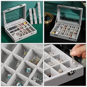 Home Jewelry Display Box With Cover