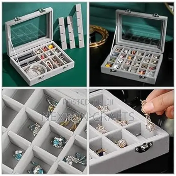 Home Jewelry Display Box With Cover