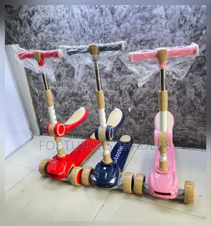 2 in 1 Kids Scooter With Music