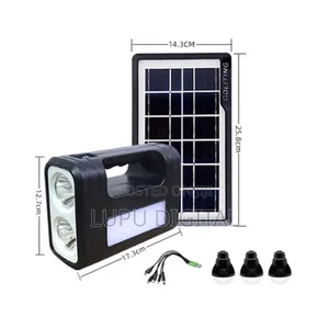 Solar Lighting Kit With 5in 1 Charger