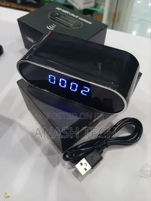 Hidden Table Clock Wifi Camera