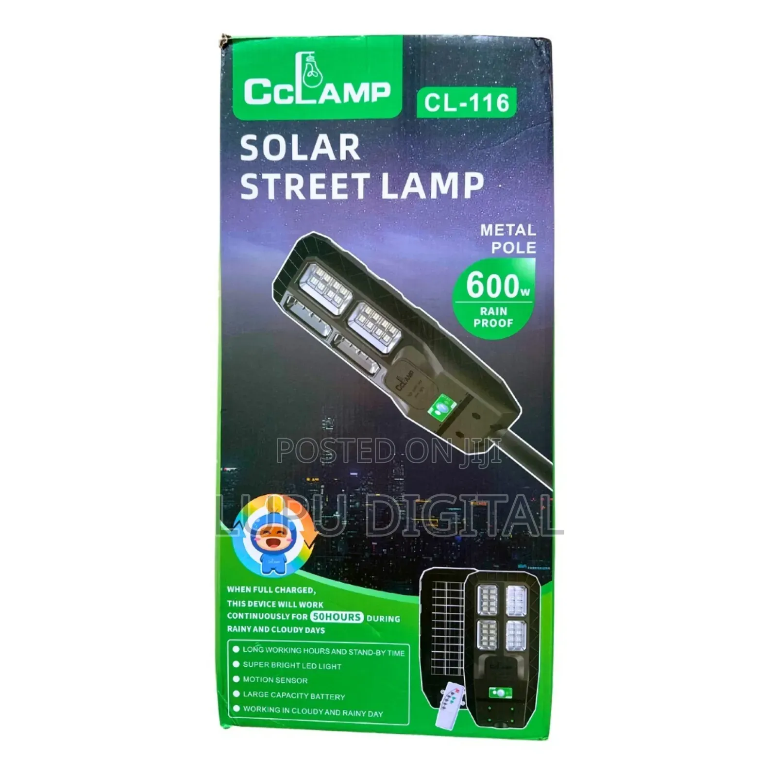 600watts Solar Streetlight With Motion Sensor