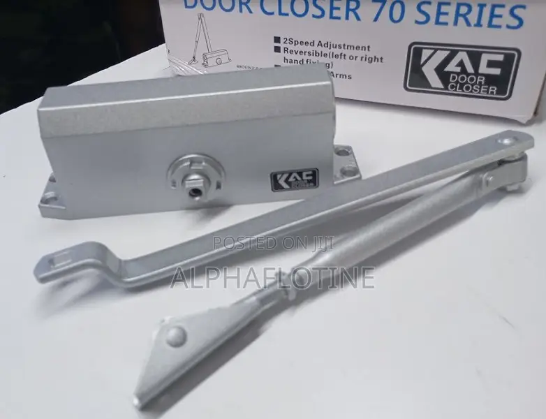 Adjustable Automatic Door Closer- Heavy-Duty Aluminum