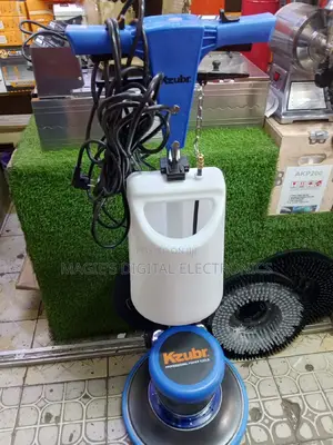 Top Guarantee 1100w Kzubr Floor Scrubber With 3 Brushes