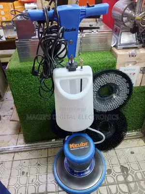 Most Affordable 1100w Kzubr Floor Scrubber With 3 Brushes