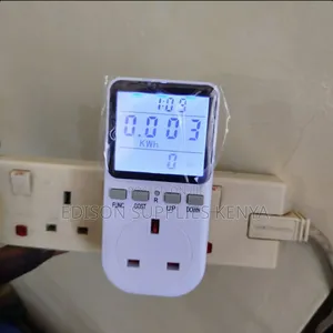 Tronic Digital Power Meter Energy Meter Socket Token Monitor