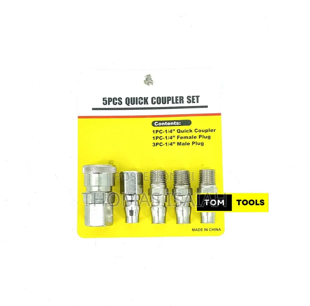 5pcs 1⁄4 Inch Quick Coupler Set