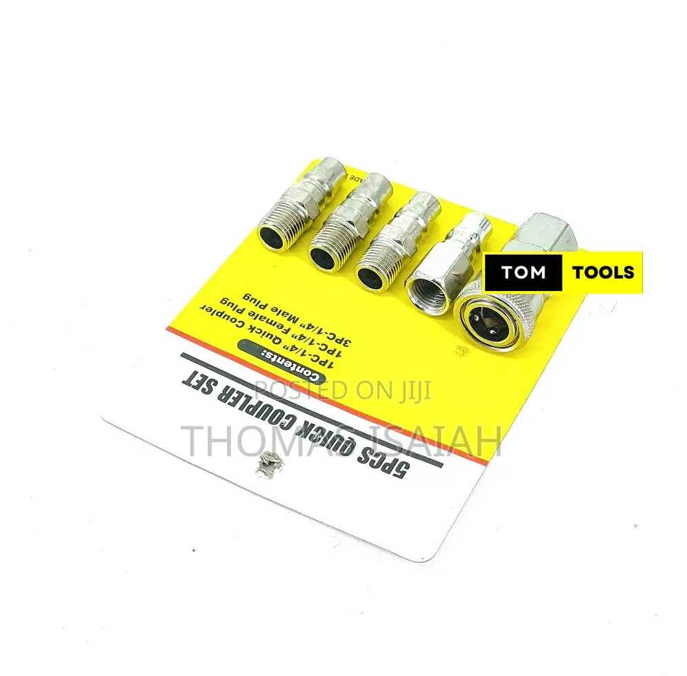 5pcs 1⁄4 Inch Quick Coupler Set