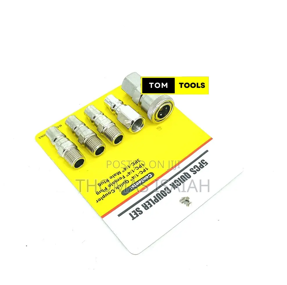 5pcs 1⁄4 Inch Quick Coupler Set