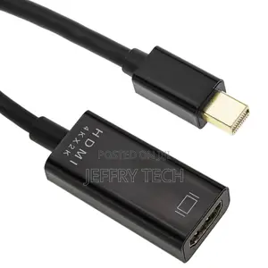 Video Adaptor Cable 17cm Mini Displayport Male MDP to HDM