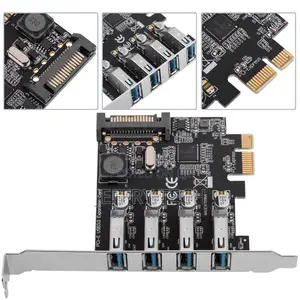 Pci-Express to Superspeed Usb 3.0 External 4-Port