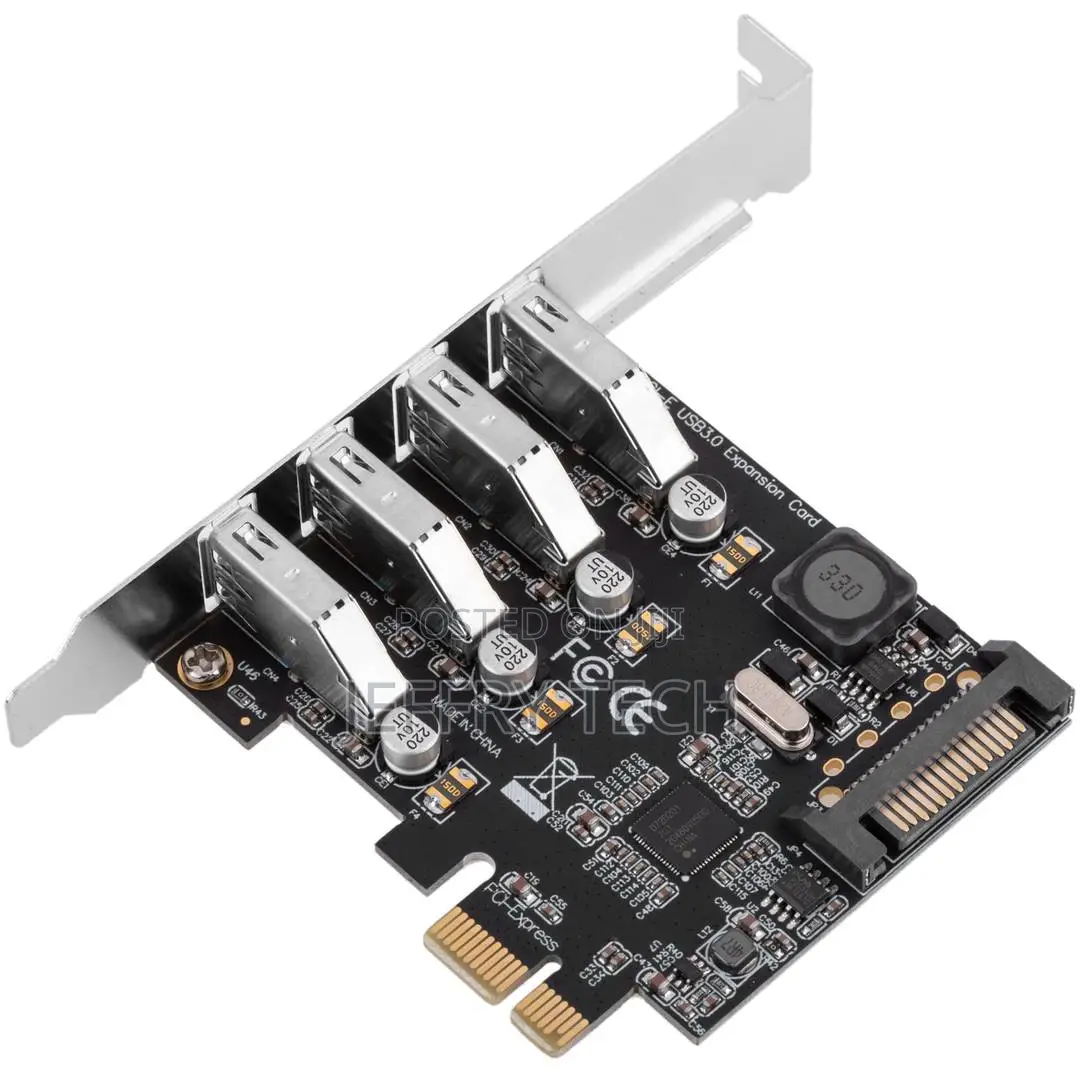 Pci-Express to Superspeed Usb 3.0 External 4-Port