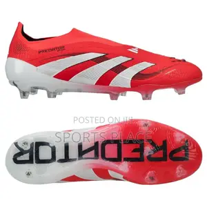 New Adidas Lucid Red Predator Elite Ll Pure Victory Boots
