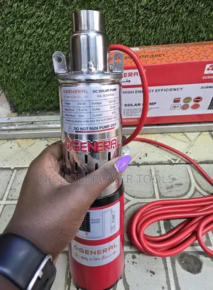 General Submersible Dc Solar Water Pump 250watts 50mtrs