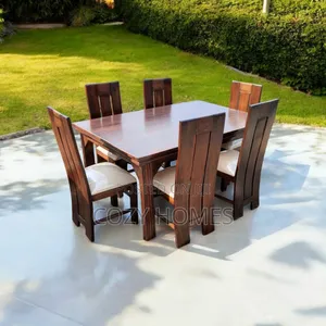 Dining Table a Serene Dining Table for 6 People