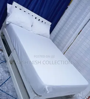 3pc) Cotton Fitted Bedsheet Set