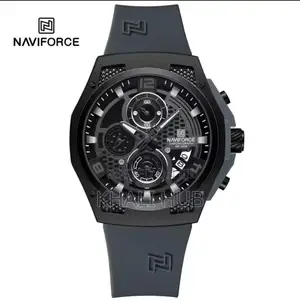 Black Naviforce Watch Luxury Gents Naviforce Watch
