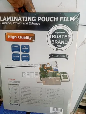 A3 Size Lamination Paper Available