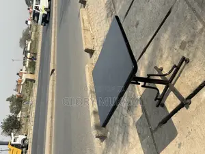 Black Marble Restaurant And Bar Square Table