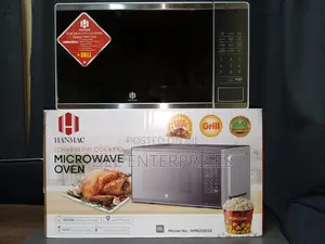 Silver Hanmac 20l Digital Plus Grill Microwave