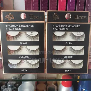 3pcs Eyelashes + Free Glue