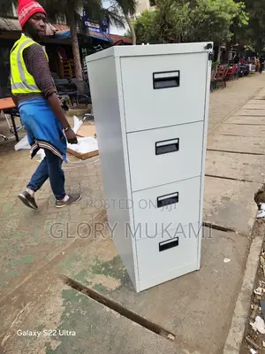 4 Drawer Metallic Filling Cabinet