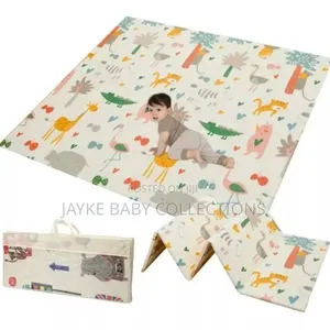Foldable Reversible Baby Playmat 180x200cm – Safe Easy