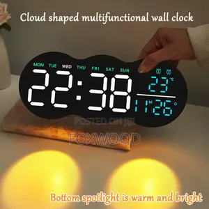 Multifunctional Digital Wall Clock