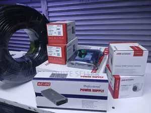 Full Kit 4 Channel Hikvision Camera