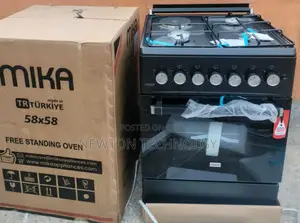Marble Mika Standing Cooker 58 X 58 Cm 3gas
