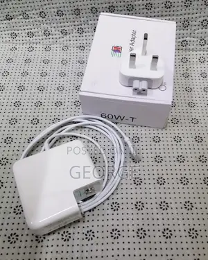 -Macbook 60w T Shape 18.5v Magsafe 2 Charger Laptop Adapter