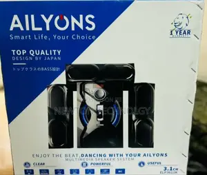 Ailyons 3.1ch Subwoofer With Bluetooth Speaker System