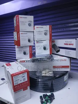 8 Cameras 1080p CCTV Set Hikvision Complete Set