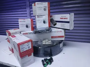 8 Channel Hikvision 2 Mp CCTV Cameras Kit With 500hddstorage