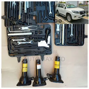 Complete Toolkit+Bootle Neck Jack. For Toyota Prado, Lc150,