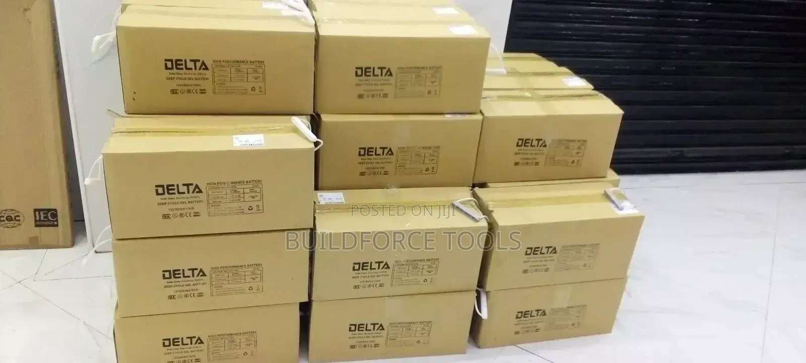 12v 200ah Original Delta Gel Batteries