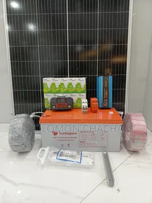 300w Solar Package With Free Extension And 4pc Dc Or Ac Bulb