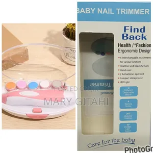 *6 Grinder Aa Battery Powered Baby To Adult Nail Trimmer