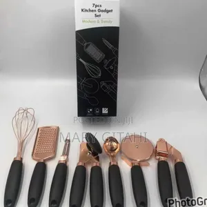 *High Quality Copper Plated 7pc Kitchen Gadget Set