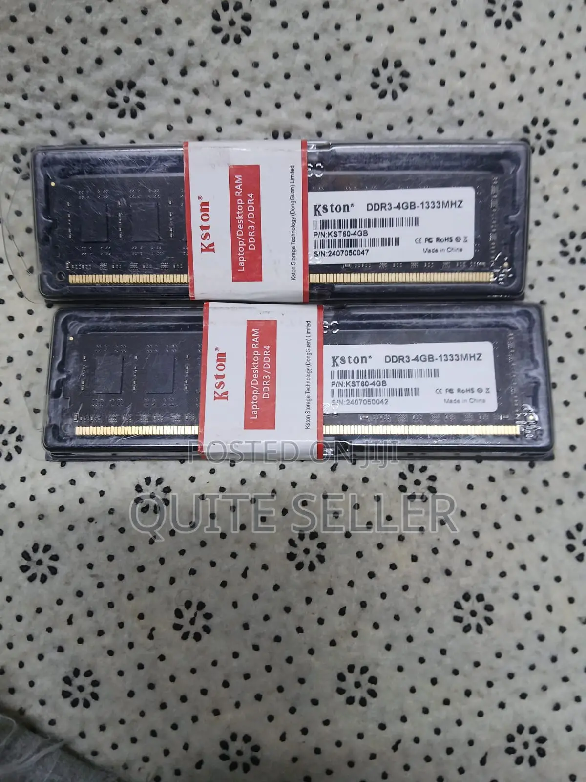 Kston Ram Ddr3-4gb-1333mhz