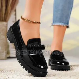 Designer Black Brogue Shoes